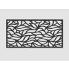 Design Fence Panel, Infill - Leaves 2