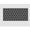 Design Fence Panel, Infill - Abstract 5 Stars