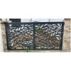 Design Fence Panel, Infill - Leaves 8
