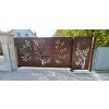 Design Fence Panel, Infill - Leaves 9