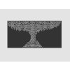 Design Fence Panel, Infill - Abstract 12 Tree
