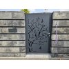 Design Fence Panel, Infill - Tree & Birds 2