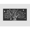 Design Fence Panel, Infill - Tree & Birds 2