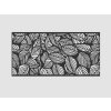 Design Fence Panel, Infill - Leaves 12
