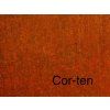 Kovový plotový dílec se vzorem Kapky (výplň na míru)