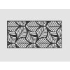 Design Fence Panel, Infill - Leaves 17