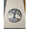 Kovový obraz: Strom života 8