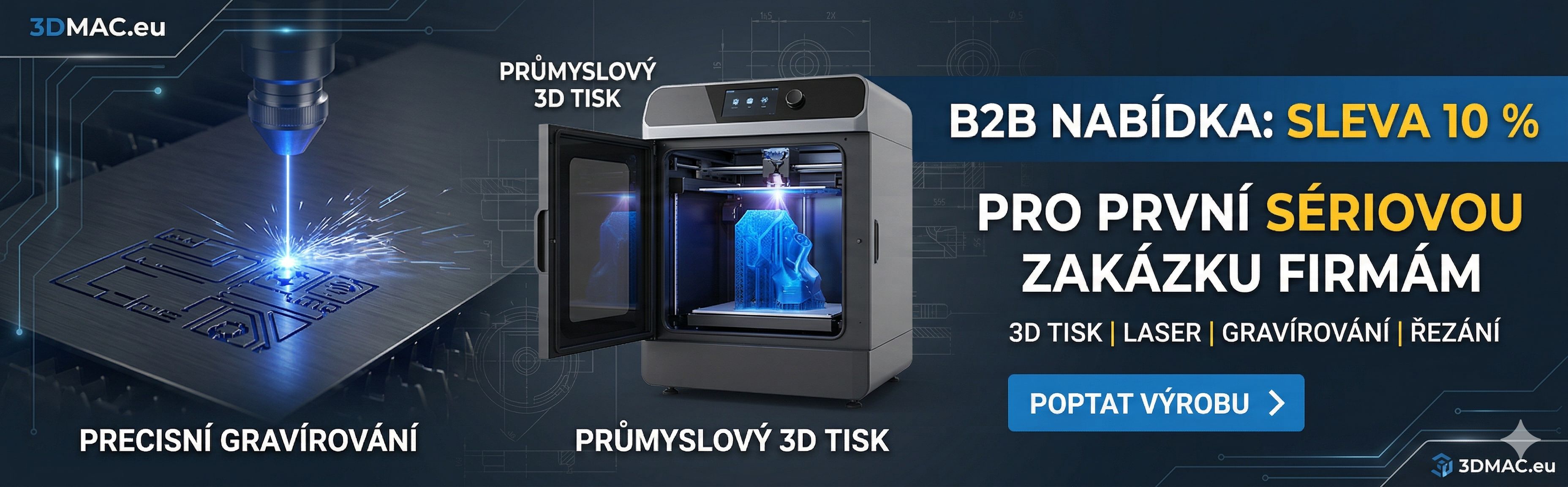 10% sleva sériová výroba pro firmy