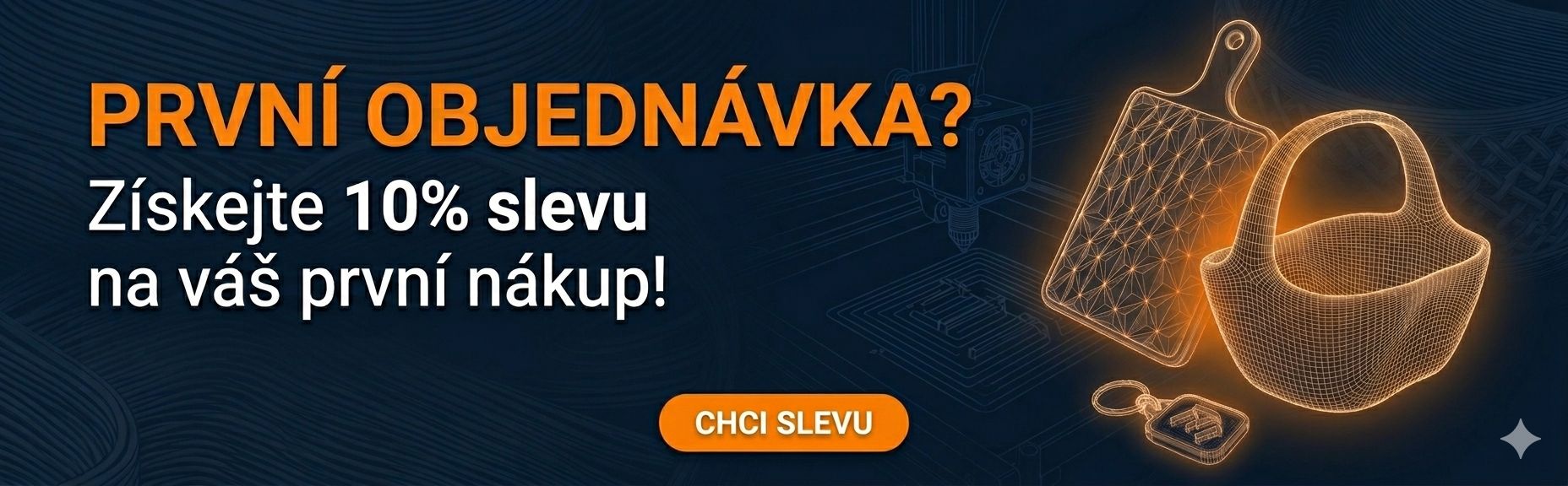První objednávka Sleva 10%