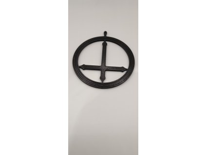 Gotická 3D ozdoba – když se Vánoce potkají s temnou elegancí kříž