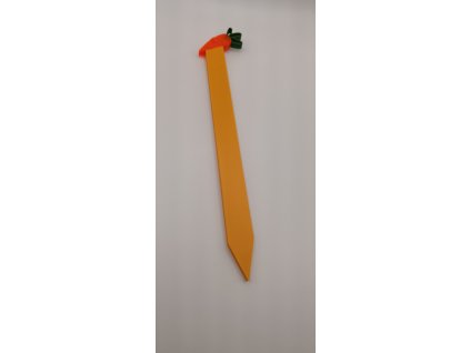 Jmenovka pro označení sazenic Mrkve