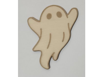 Halloweenské strašidlo z březové překližky