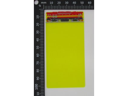 Záložka do knihy s lokomotivou řady 751 3D