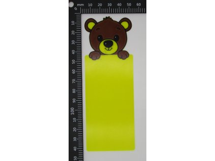Záložka do knihy s medvídkem