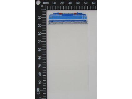 Záložka do knihy s lokomotivou řady 363 3D