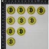 Kolečko do košíku Bitcoin, 10 ks