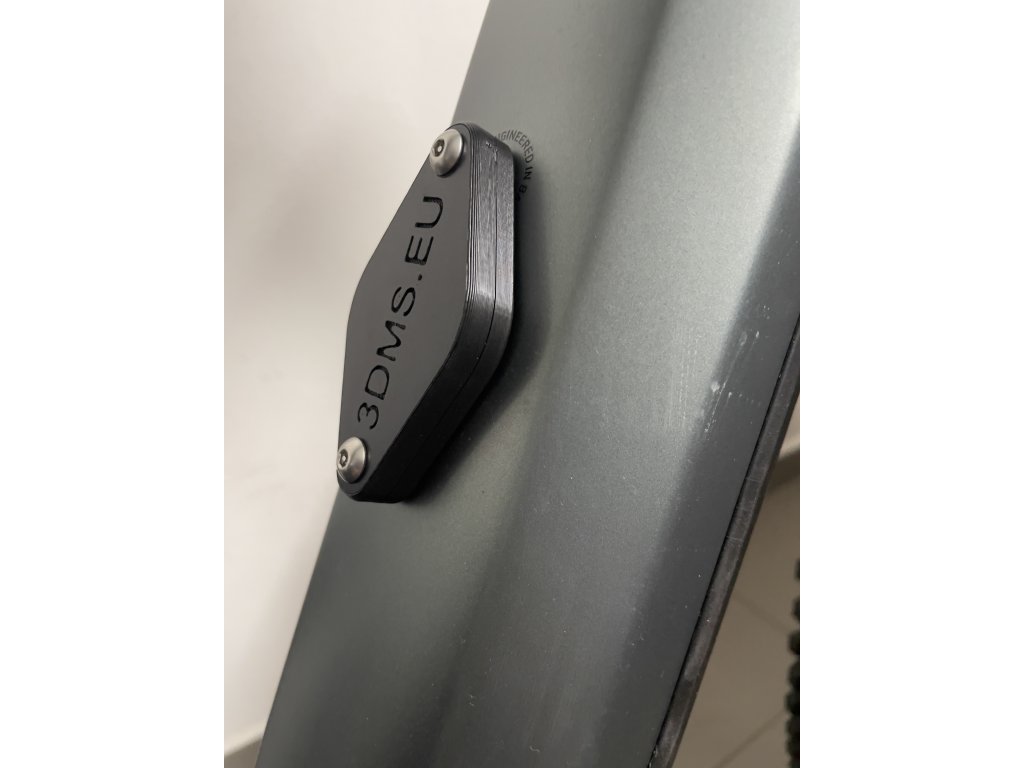 Box pro AirTag na rám kola