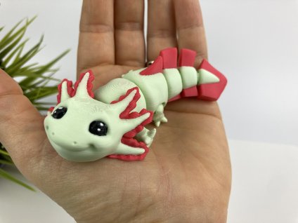 Mini axolotl do kapsy