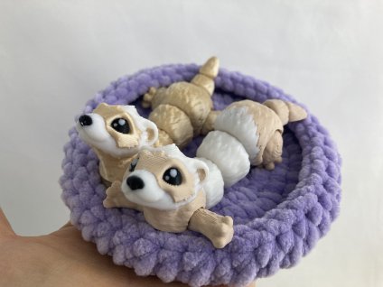 Mini fretka do kapsy