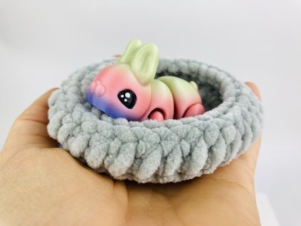 Mini králíček do kapsy
