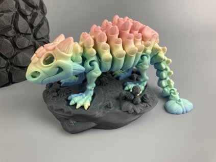 Flexi kostěný Ankylosaurus