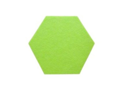 Akustická textilní nástěnka svítivě zelená