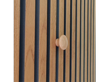 3DP světlý věšák dřevěný