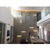3D LED panel Quadro světlý beton obývák hala