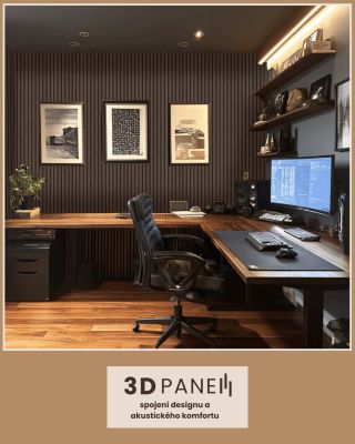 🧠 Věděli jste, že hluk a ozvěna v místnosti výrazně ovlivňují soustředění? Akustické panely: ✔️ tlumí dozvuk ✔️ zlepšují...