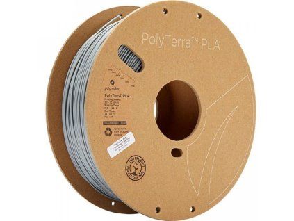 polymaker polyterra pla fossil grey 1 75mm 1kg 2811347