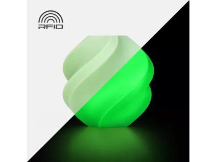 bambu lab pla glow green 3476640