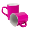 kubek 250 ml rozowy ceramicz 282733