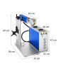 vlaknovy znackovaci fiber laser 50w 20x20cm 4113079
