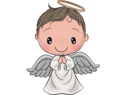 Chlapček anjelik Prve sväté prijimanie