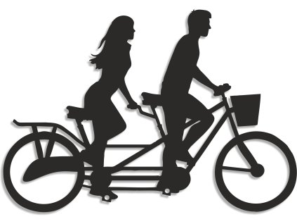 dvojbicykel + dvojica