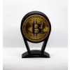 bitcoin personalizovany cierny stojan na sluchadla so symbolmi bitcoinu a blockchainu (23)