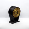 bitcoin personalizovany cierny stojan na sluchadla so symbolmi bitcoinu a blockchainu (24)