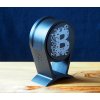 bitcoin personalizovany cierny stojan na sluchadla so symbolmi bitcoinu a blockchainu (3)
