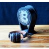 bitcoin personalizovany cierny stojan na sluchadla so symbolmi bitcoinu a blockchainu (11)