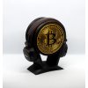 bitcoin personalizovany cierny stojan na sluchadla so symbolmi bitcoinu a blockchainu (17)