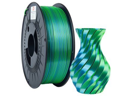 3DPower PLA Silk dual Blue & Green 3