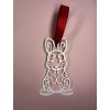 Visací 3D dekorace - Králíček