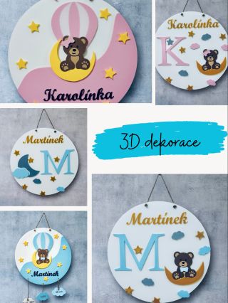 Na přání jsme tvořili tyto nádherné 3D dekorace do dětských pokojíčků! Originální, milé a plné detailů – přesně podle...