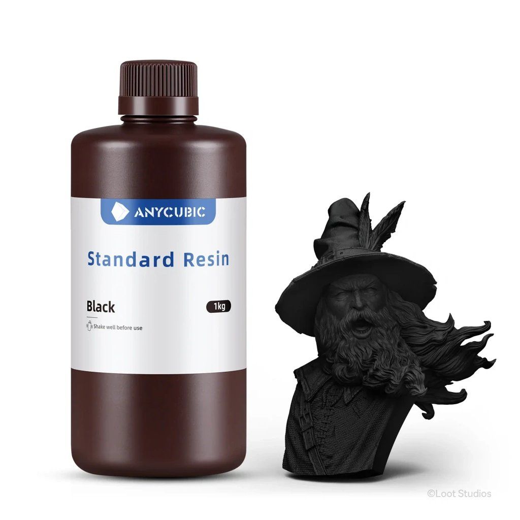 vyr 114 Standard ColoredUVResin Black