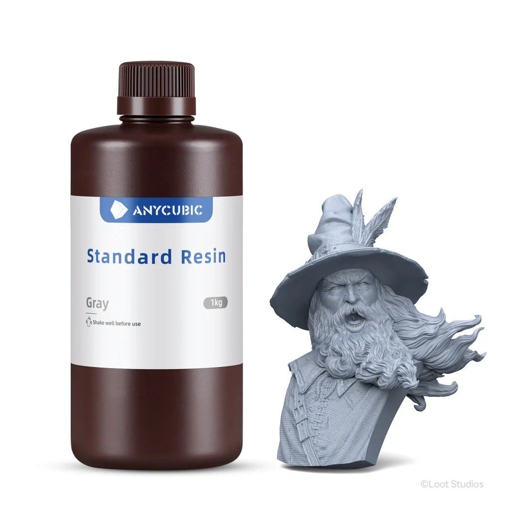 vyr 117 Standard ColoredUVResin Gray 2