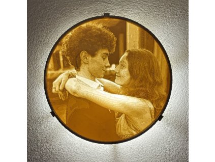Nástěnná lampa s personalizovanou fotkou