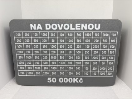 Škrtací kasička💰