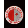 Podsvícené logo SK SLAVIA PRAHA