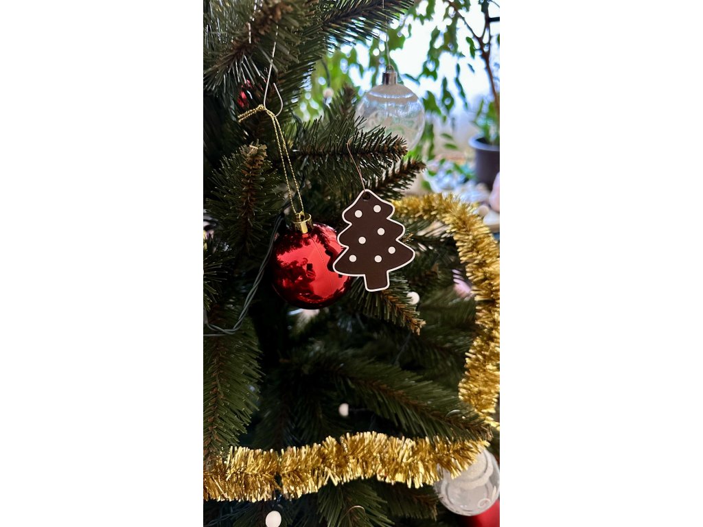 Vánoční sada 3D perníčkových ozdob – Sada 7 ks