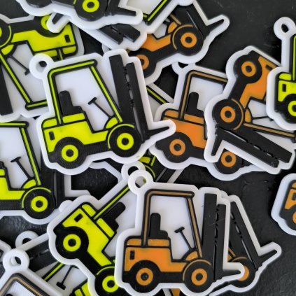 Klíčenka na ještěrku